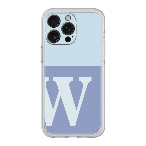プレミアムパネル［ オリジナル - initial two tone - W blue ］