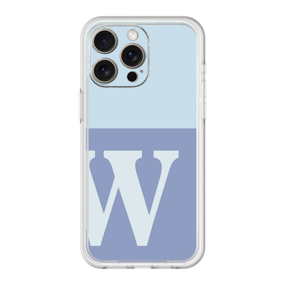 プレミアムパネル［ オリジナル - initial two tone - W blue ］