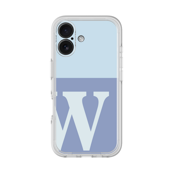 プレミアムパネル［ オリジナル - initial two tone - W blue ］