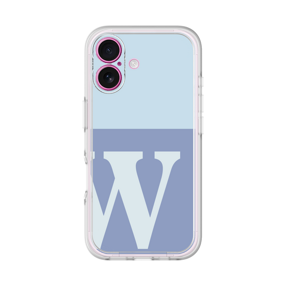 プレミアムパネル［ オリジナル - initial two tone - W blue ］