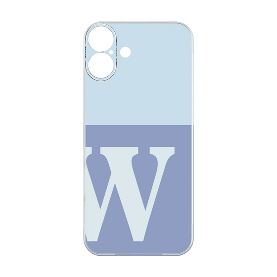 プレミアムパネル［ オリジナル - initial two tone - W blue ］