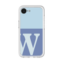 プレミアムパネル［ オリジナル - initial two tone - W blue ］