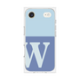 プレミアムパネル［ オリジナル - initial two tone - W blue ］