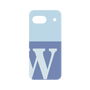 プレミアムパネル［ オリジナル - initial two tone - W blue ］