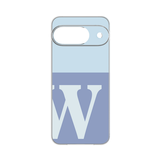 プレミアムパネル［ オリジナル - initial two tone - W blue ］