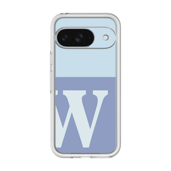 プレミアムパネル［ オリジナル - initial two tone - W blue ］
