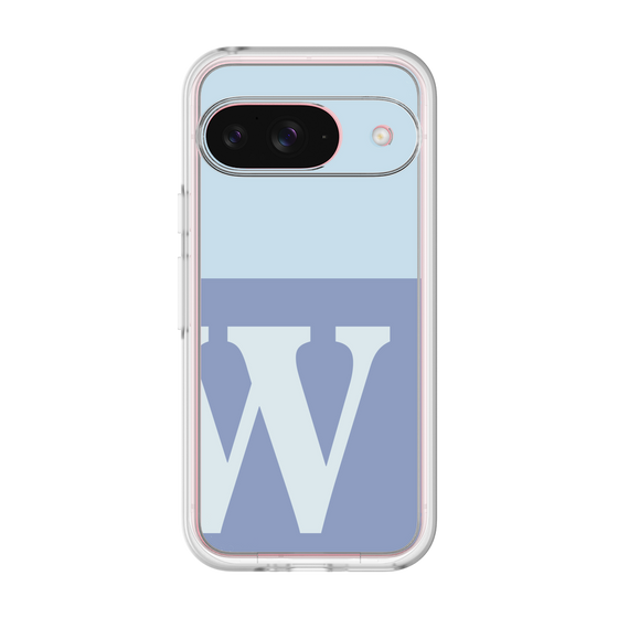 プレミアムパネル［ オリジナル - initial two tone - W blue ］