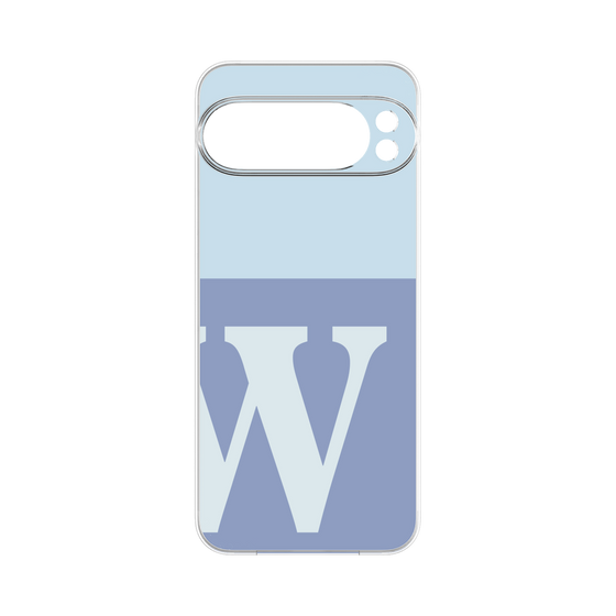 プレミアムパネル［ オリジナル - initial two tone - W blue ］