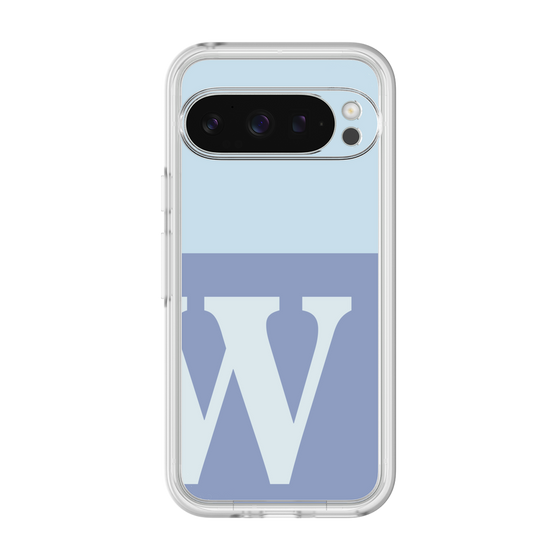 プレミアムパネル［ オリジナル - initial two tone - W blue ］
