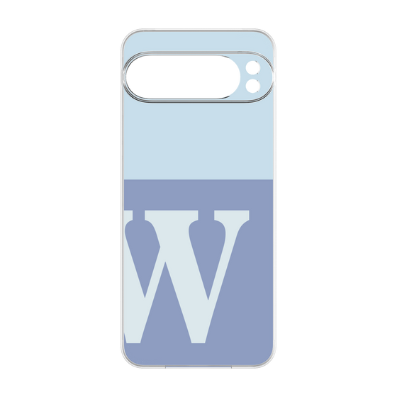 プレミアムパネル［ オリジナル - initial two tone - W blue ］