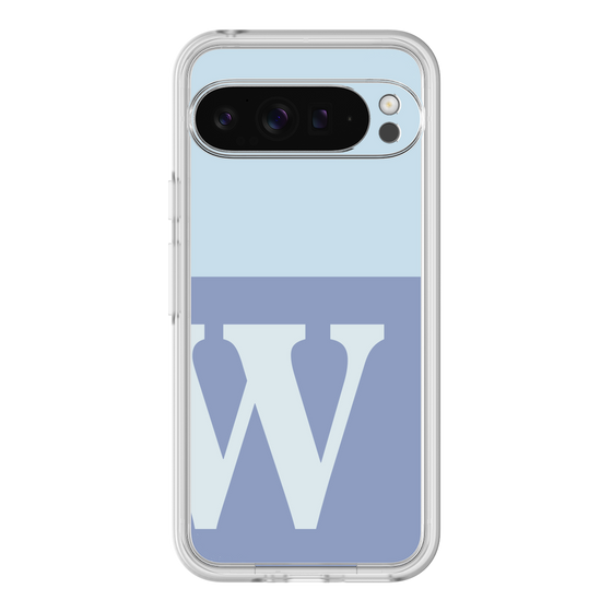 プレミアムパネル［ オリジナル - initial two tone - W blue ］