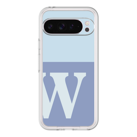 プレミアムパネル［ オリジナル - initial two tone - W blue ］