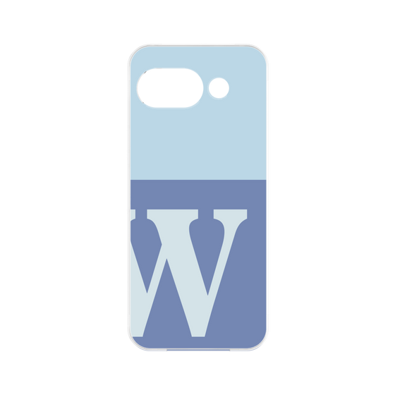 プレミアムパネル［ オリジナル - initial two tone - W blue ］