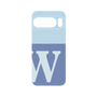 プレミアムパネル［ オリジナル - initial two tone - W blue ］