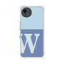 プレミアムパネル［ オリジナル - initial two tone - W blue ］