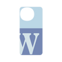 プレミアムパネル［ オリジナル - initial two tone - W blue ］