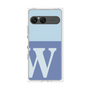 プレミアムパネル［ オリジナル - initial two tone - W blue ］