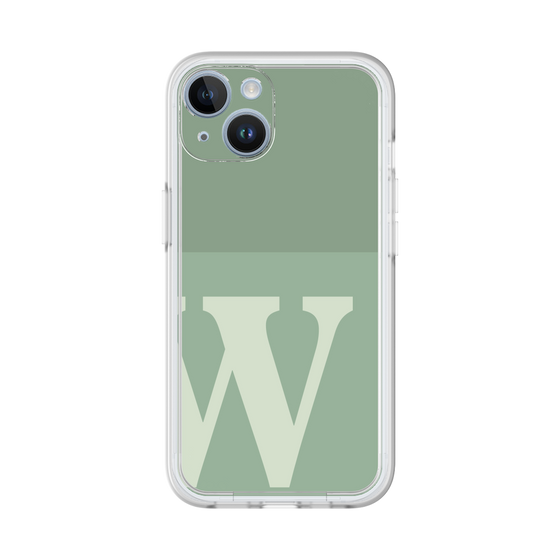 プレミアムパネル［ オリジナル - initial two tone - W green ］