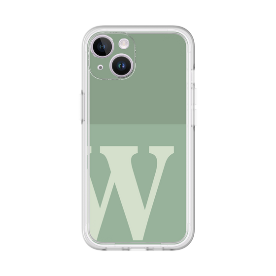 プレミアムパネル［ オリジナル - initial two tone - W green ］
