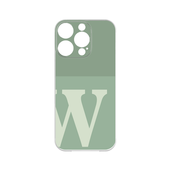 プレミアムパネル［ オリジナル - initial two tone - W green ］