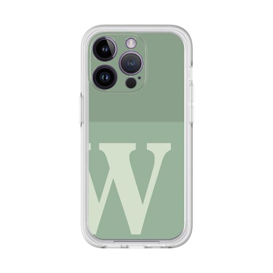 プレミアムパネル［ オリジナル - initial two tone - W green ］