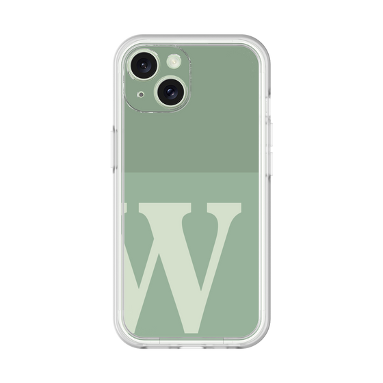 プレミアムパネル［ オリジナル - initial two tone - W green ］