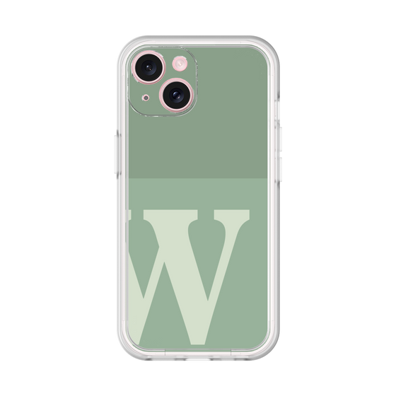 プレミアムパネル［ オリジナル - initial two tone - W green ］