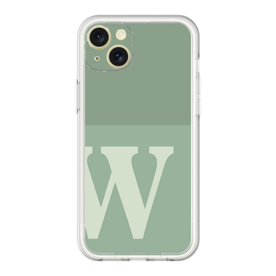 プレミアムパネル［ オリジナル - initial two tone - W green ］