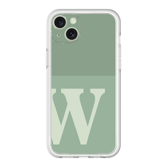 プレミアムパネル［ オリジナル - initial two tone - W green ］