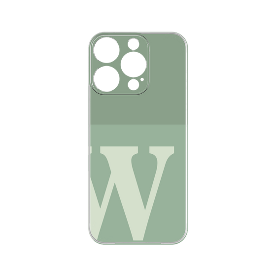 プレミアムパネル［ オリジナル - initial two tone - W green ］