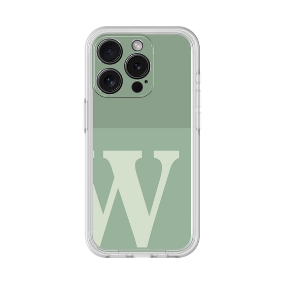 プレミアムパネル［ オリジナル - initial two tone - W green ］
