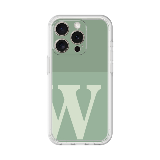 プレミアムパネル［ オリジナル - initial two tone - W green ］