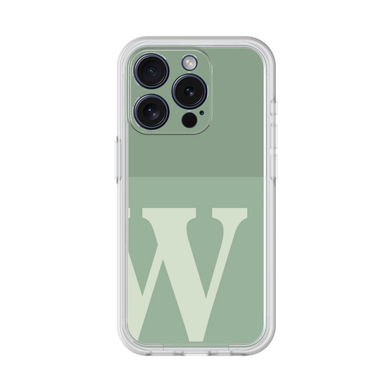 プレミアムパネル［ オリジナル - initial two tone - W green ］