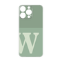 プレミアムパネル［ オリジナル - initial two tone - W green ］