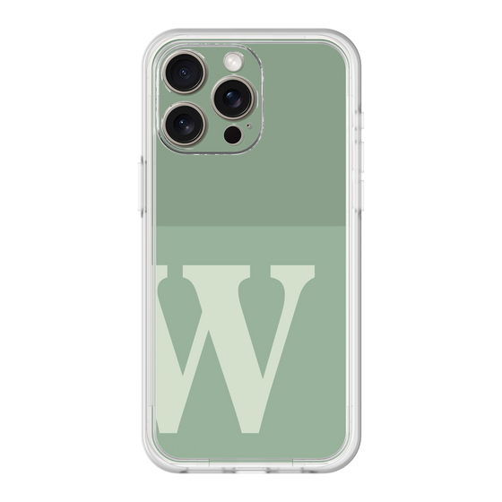 プレミアムパネル［ オリジナル - initial two tone - W green ］