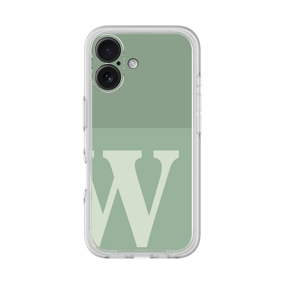 プレミアムパネル［ オリジナル - initial two tone - W green ］