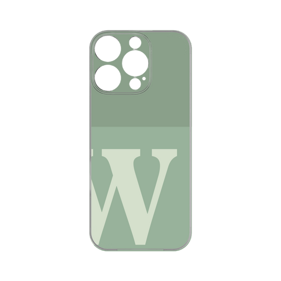 プレミアムパネル［ オリジナル - initial two tone - W green ］