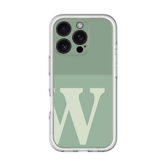 プレミアムパネル［ オリジナル - initial two tone - W green ］