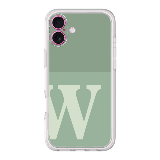プレミアムパネル［ オリジナル - initial two tone - W green ］