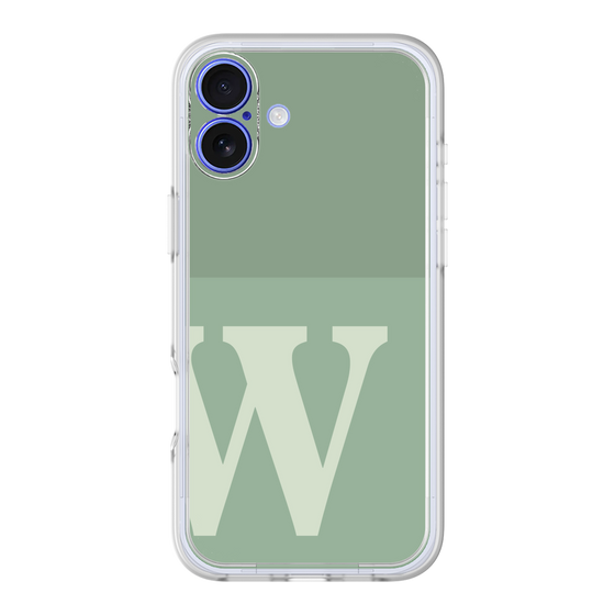 プレミアムパネル［ オリジナル - initial two tone - W green ］