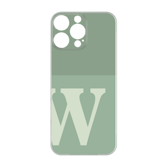 プレミアムパネル［ オリジナル - initial two tone - W green ］