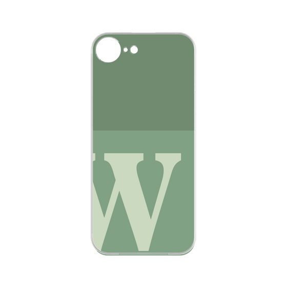 プレミアムパネル［ オリジナル - initial two tone - W green ］