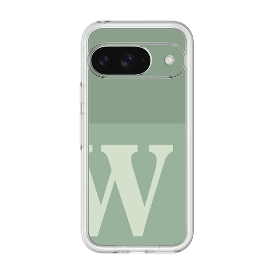 プレミアムパネル［ オリジナル - initial two tone - W green ］