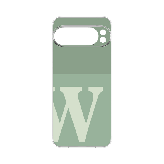 プレミアムパネル［ オリジナル - initial two tone - W green ］