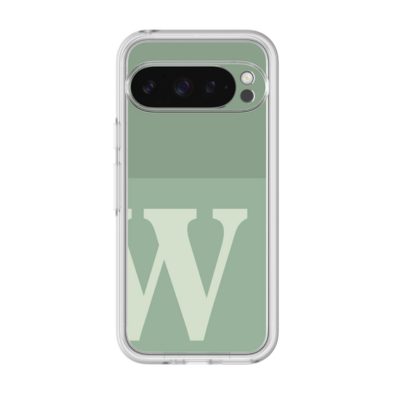 プレミアムパネル［ オリジナル - initial two tone - W green ］