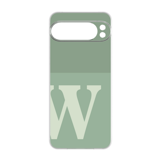 プレミアムパネル［ オリジナル - initial two tone - W green ］