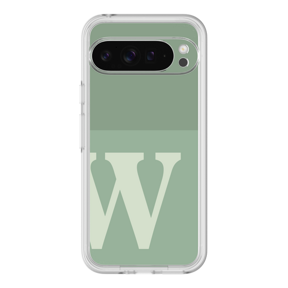 プレミアムパネル［ オリジナル - initial two tone - W green ］
