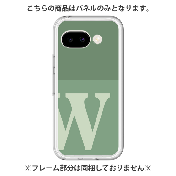 プレミアムパネル［ オリジナル - initial two tone - W green ］