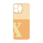 プレミアムパネル［ オリジナル - initial two tone - X orange ］