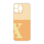 プレミアムパネル［ オリジナル - initial two tone - X orange ］